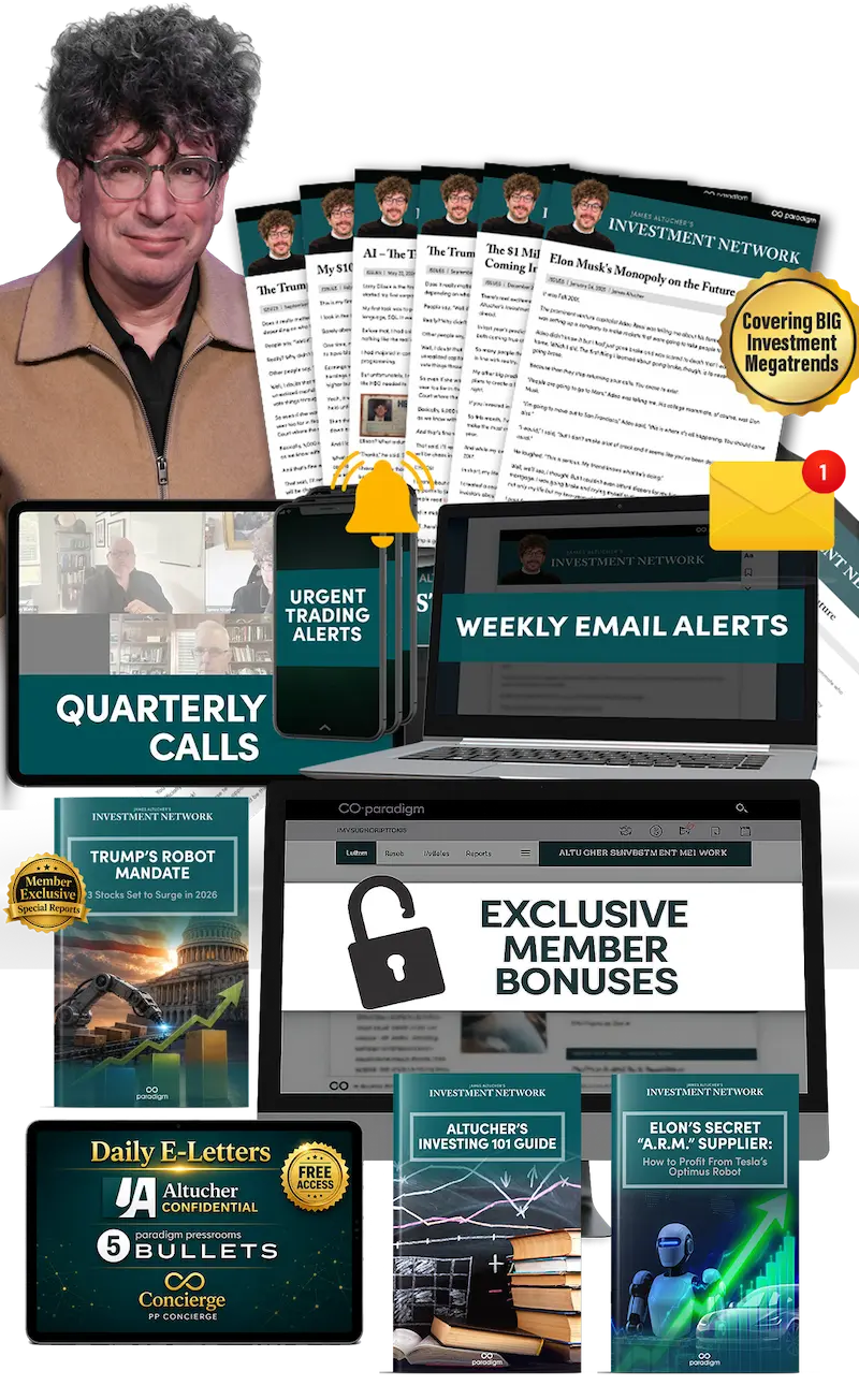 Everything included in your Altucher’s Investment Network subscription