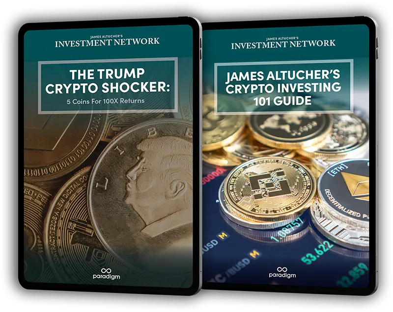 Reports: James Altucher’s Crypto Investing 101 Guide and The Trump Crypto Shocker: 5 Coins For 100X Returns