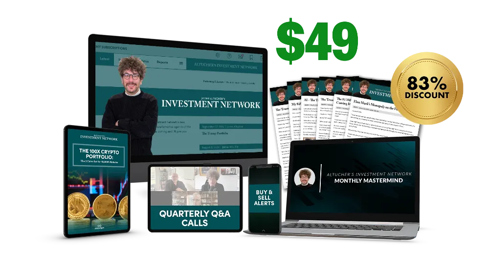 everything included with your Altucher's Investment Network subscription