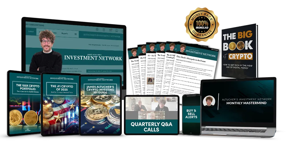 everything included with your Altucher's Investment Network subscription