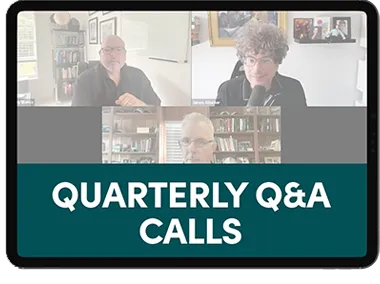 quarterly live calls