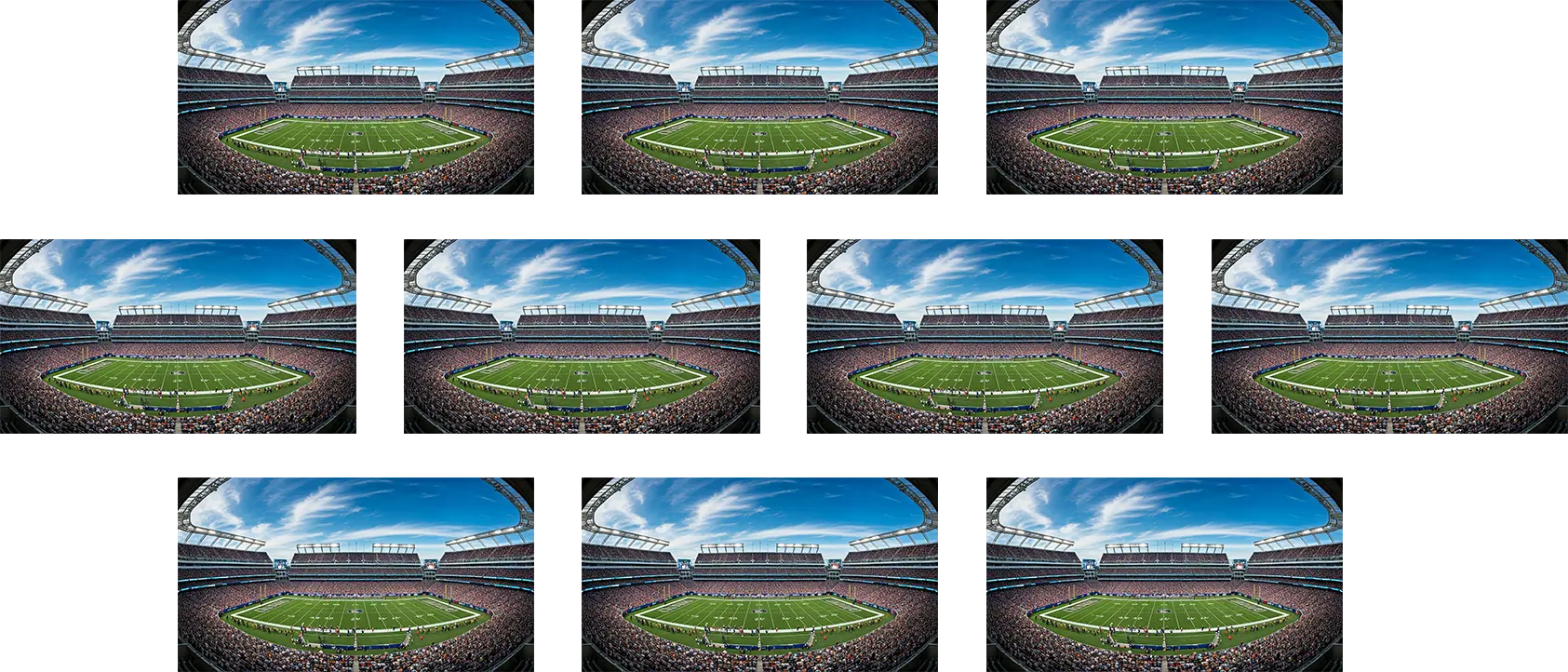 10 stadiums
