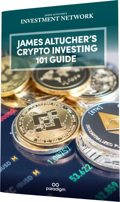report cover: James Altucher’s Crypto Investing 101 Guide