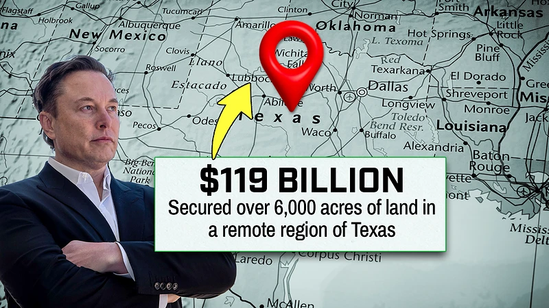 remote texas land for elon musk ai project