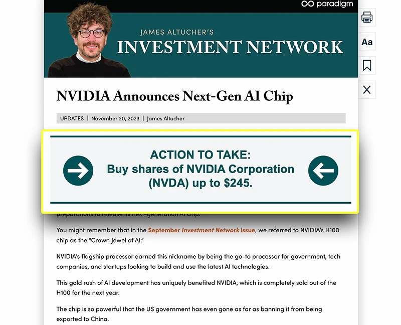 nvidia announcement
