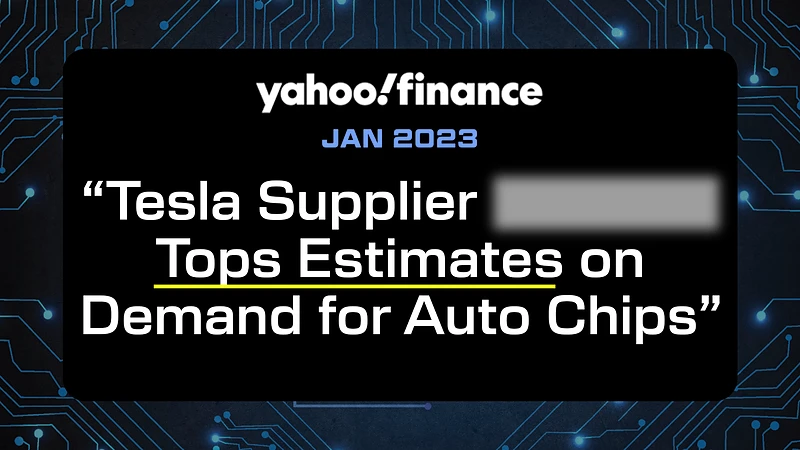 tesla supplier since 2018