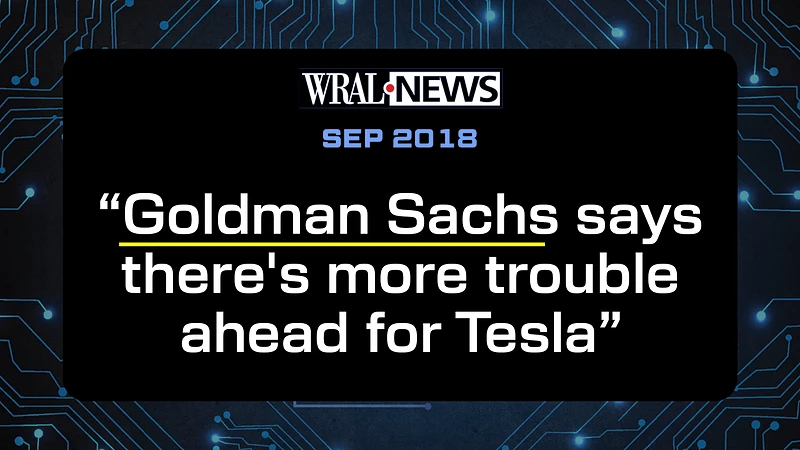 goldman sachs warned tesla would never turn a profit