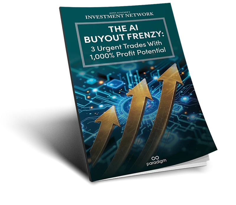 Report: The AI Buyout Frenzy - 3 Urgent Trades With 1,000% Profit Potential