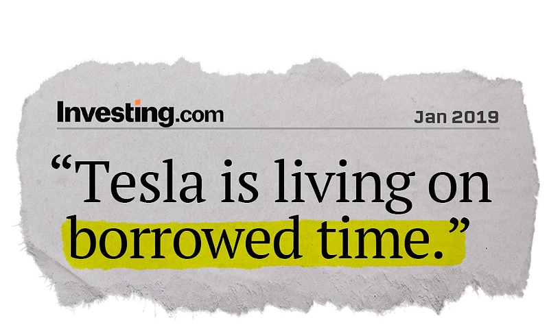 “Tesla is living on borrowed time” - Investing.com
