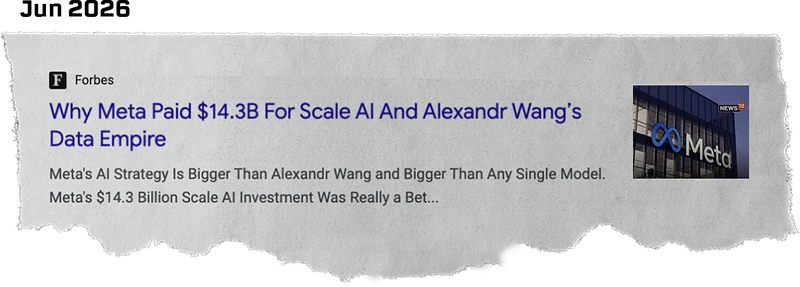 Why Meta Paid $14.3B For Scale Al And Alexandr Wang's Data Empire