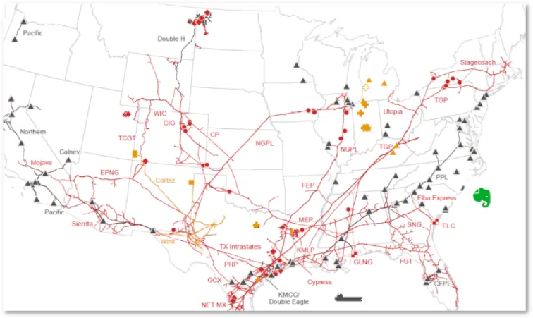 map of pipeline network