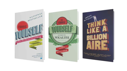 james altuchers 3 books covers