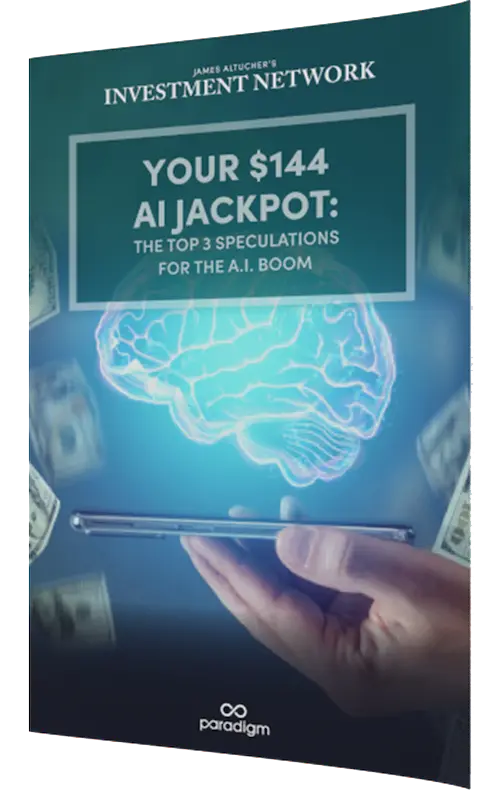 report cover: Your $144 AI Jackpot