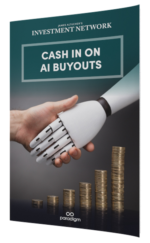 report cover: Cash In on AI Buyouts