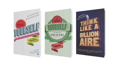 three book covers