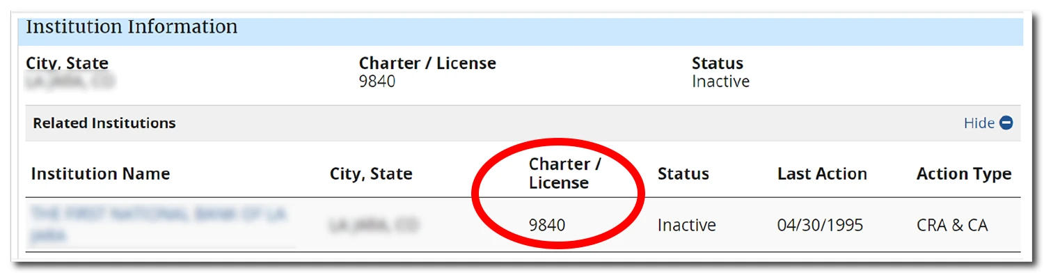 Bank of La Jara image