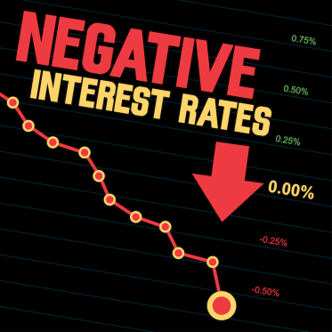 Image: negative interest rates