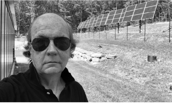 Your editor’s humble solar farm