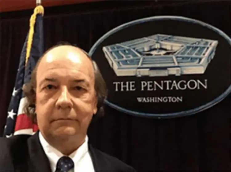 Jim Rickards in Pentagon