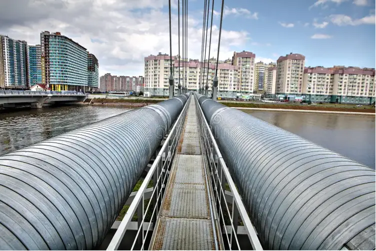 bridge and skyscraper pipeline