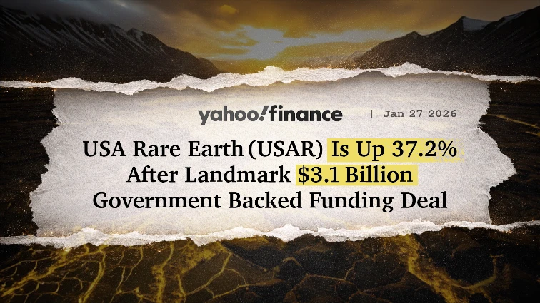 USA Rare Earth stock price chart