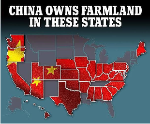 China owns farmland in these states