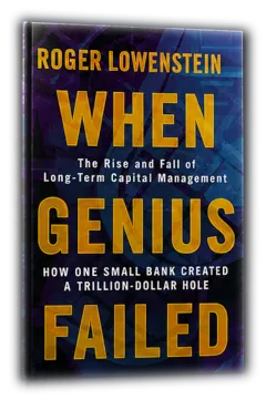 Book cover: When Genius Failed