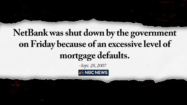 NetBank collapse