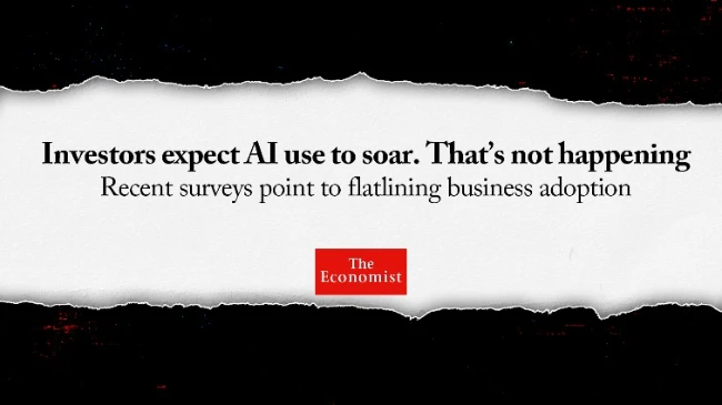 AI adoption flatlining