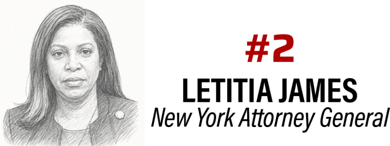 Target #2: Letitia James