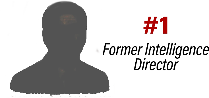 Target #1: Former Intelligence Director