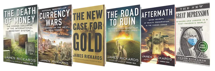 Jim Rickards' books