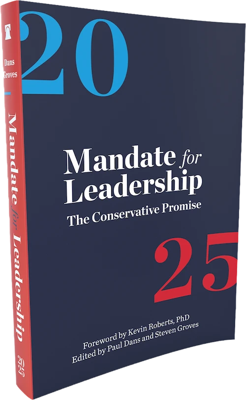 A Mandate for Leadership: The Conservative Promise 2025