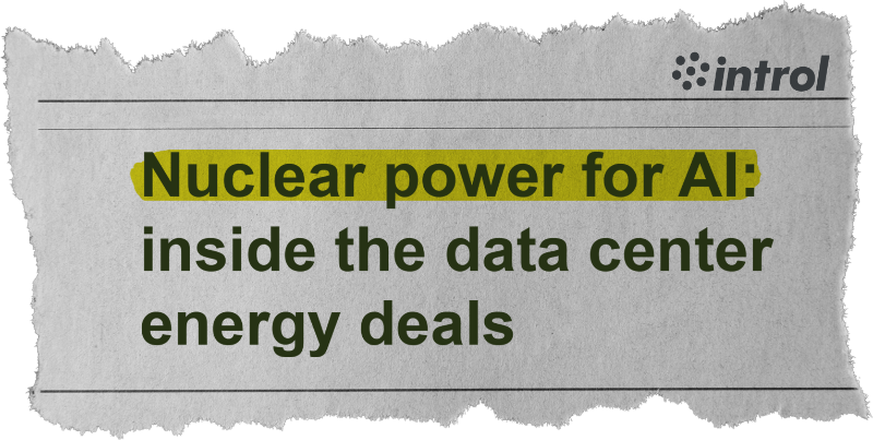 Nuclear power for Al: inside the data center energy deals - Introl