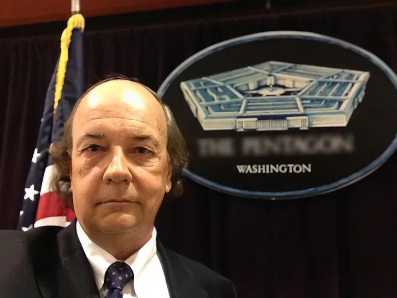Jim Rickards in the Pentagon