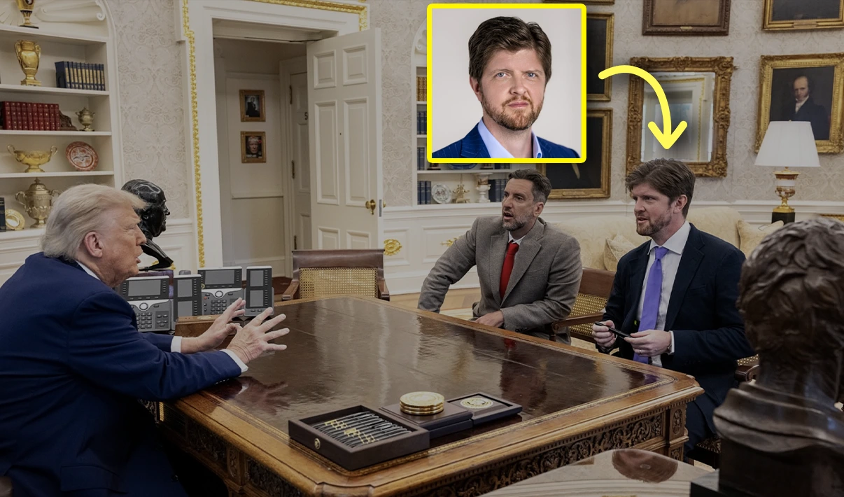 Buck Sexton with President Trump
