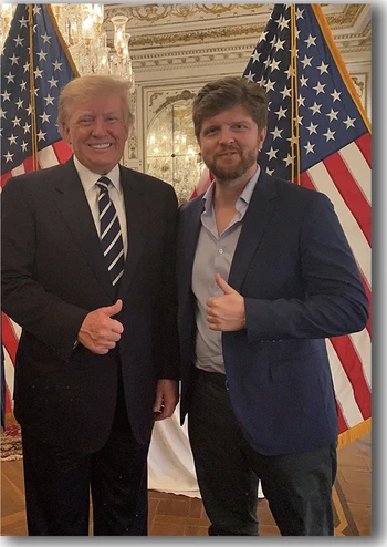 Buck Sexton with President Trump
