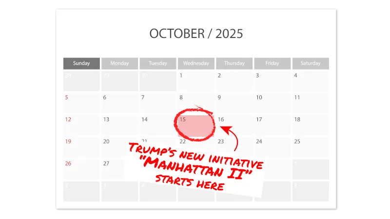 October 15th circled on calendar