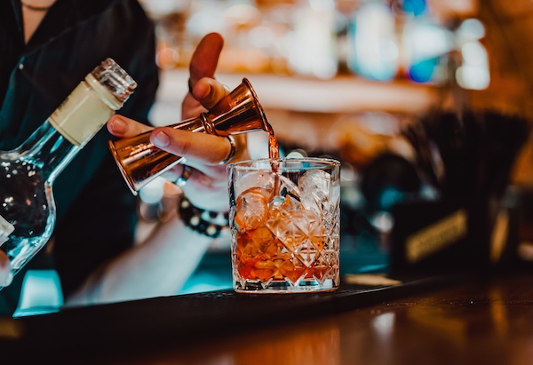 mixing drink