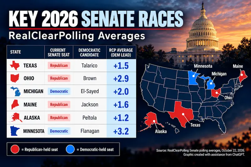 Key 2026 Senate Races
