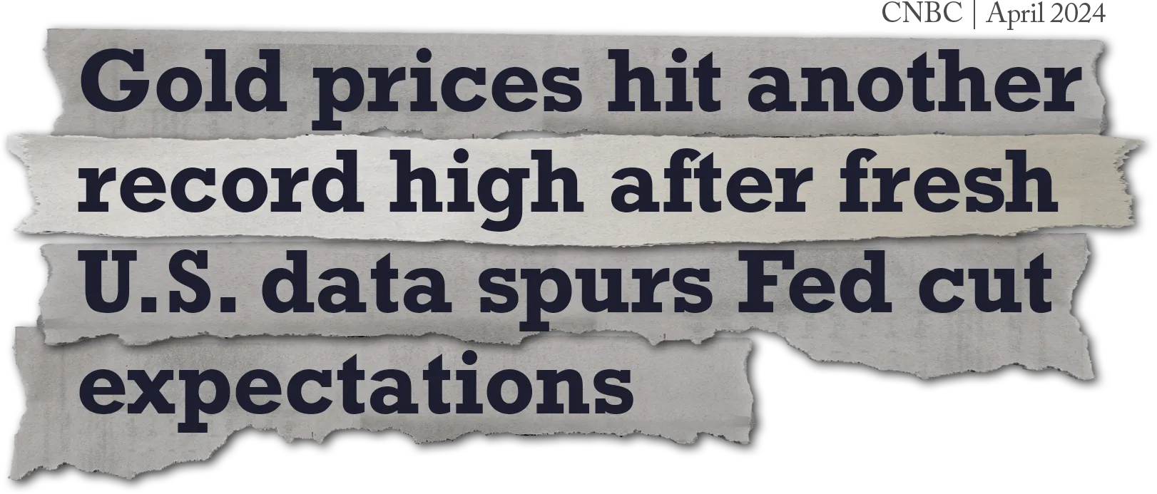 Gold prices hit another record high after fresh US data spurs Fed cut expectations