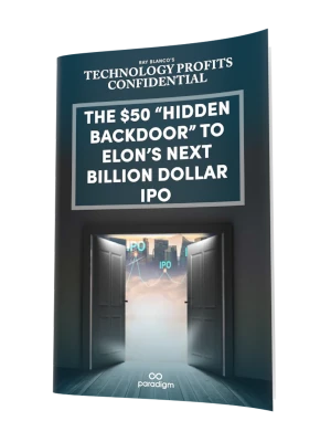 Report cover: The $50 “Hidden Backdoor” to Elon’s Next Billion Dollar IPO