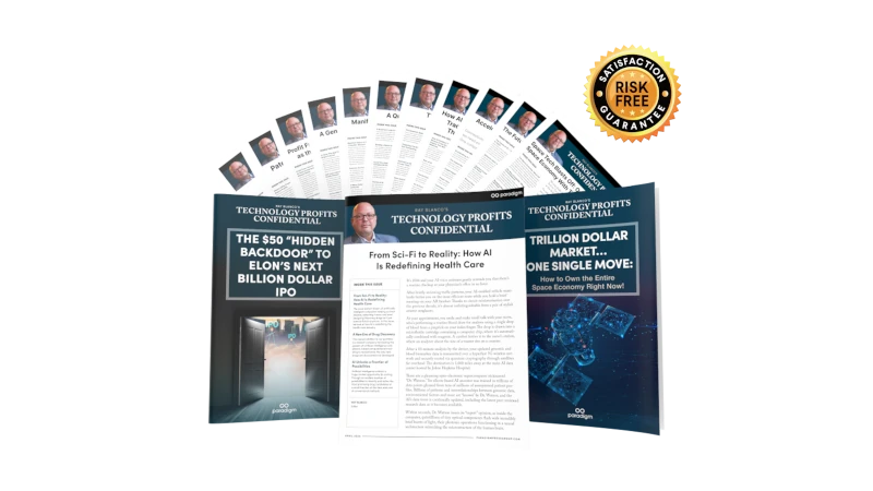 Two free reports and 12 issues of Technology Profits Confidential