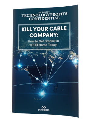 Report cover: Kill Your Cable Company: How to Get Starlink in YOUR Home Today!