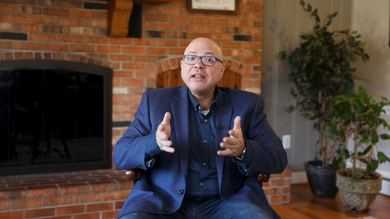 Photo of Ray Blanco indoors