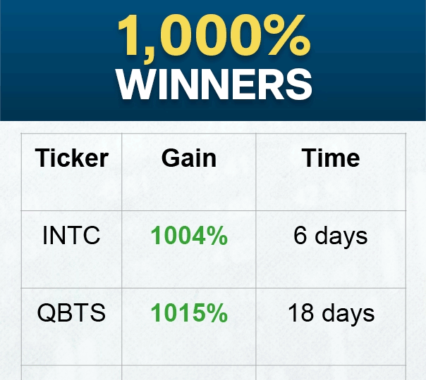 Chart: 18 different 10x trades