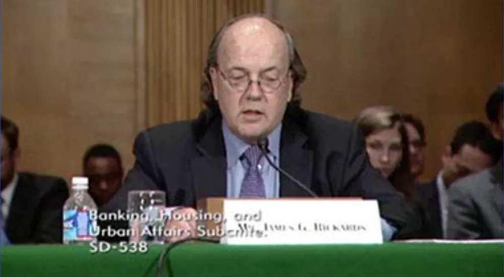 Jim testifying at Senate